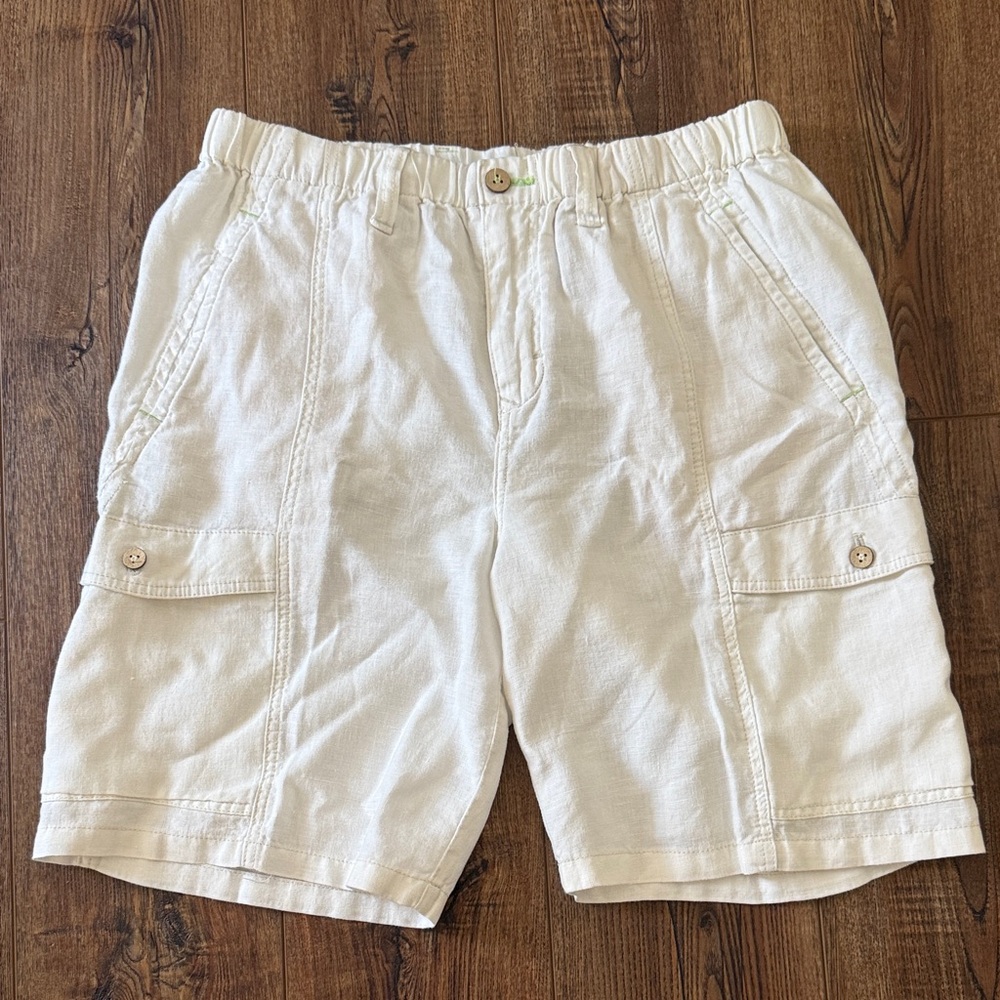 Tommy Bahama Men's Light Tan Cargo Shorts
